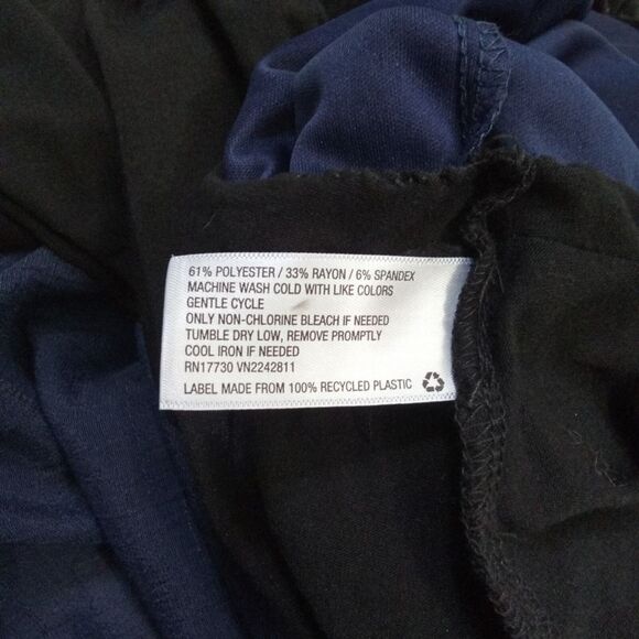 Trixxi Women  Small Blue‎ with braided belt long tank top dress lace - Picture 10 of 10